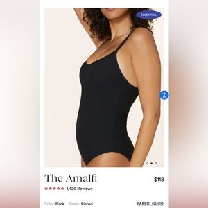 NWT Andie Amalfi Ribbed 1-piece